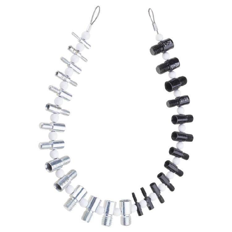 Inspektionsmesswerkzeug Zoll Metrisch Schraube Mutter Gewindeprüfer Set Zolllehren Messen Inspektionswerkzeug