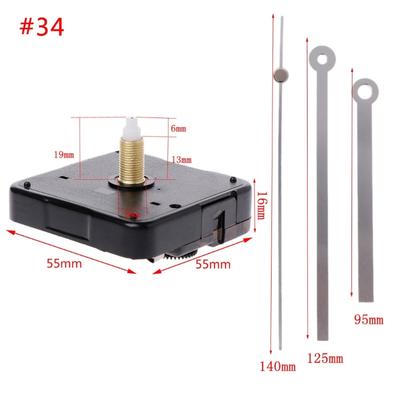 DIY Wall Clock Movement Mechanism Hands Wall Decoration Repair Tool Parts Silent Set 01# To 42#