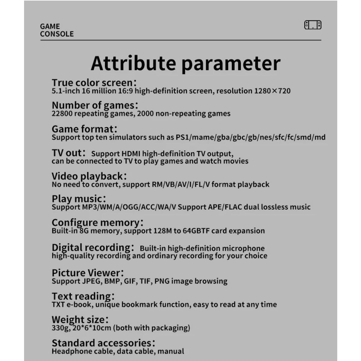 PSP Mech Version Портативная игровая консоль с поддержкой Doubles Battle Handheld Arcade — фото 17