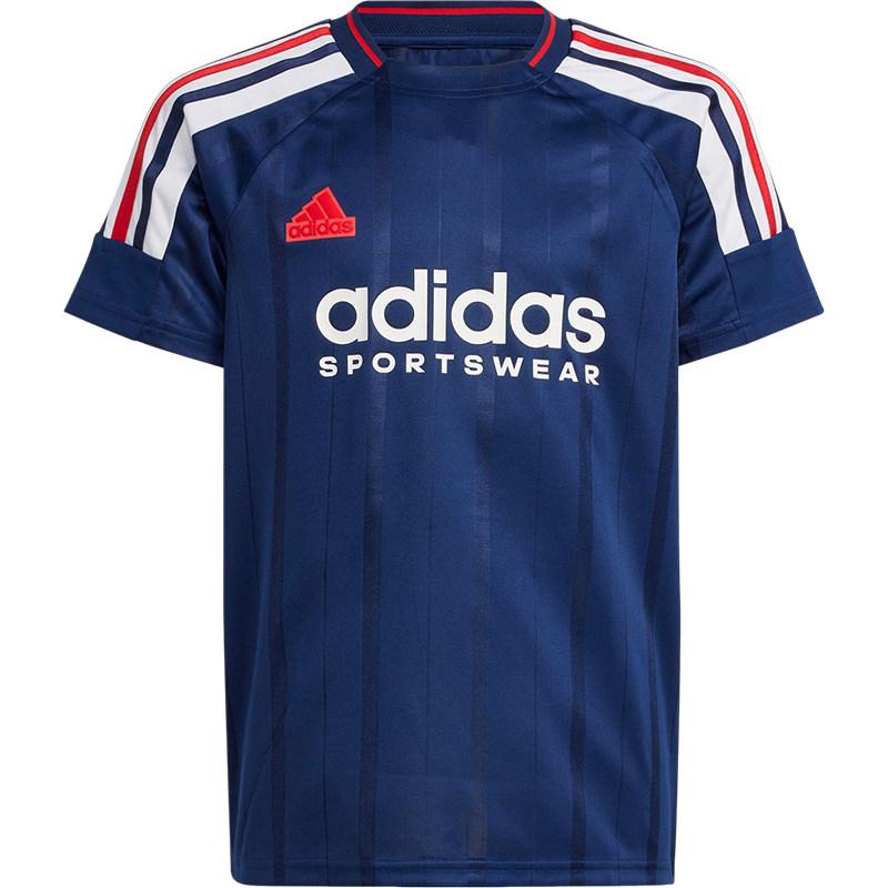 Оригинальная футболка Adidas J NP TEE - Большой размер, Спортивная и Повседневная, с коротким рукавом IW0886 140