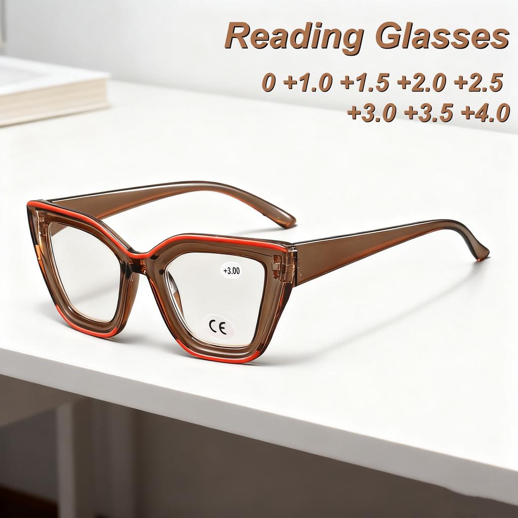 New Fashion Butterfly Women Reading Glasses Retro Neutral Anti Blue Light High Quality Eyewear