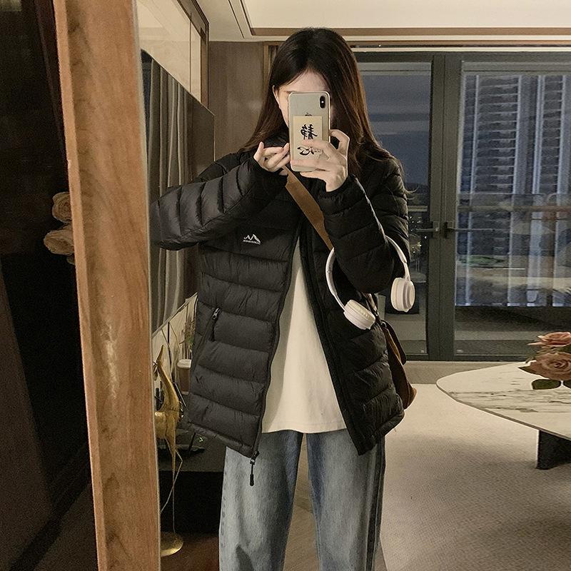 

Couple cotton clothes men s and women s short simple autumn and winter new street fashion casual hooded large size cotton coat XL бежевый