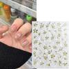 Flower Nail Art Stickers Decals,Nail Supplies Adhesive Nail Decals Nail Art Designs Stickers Manicure Accessories Gifts