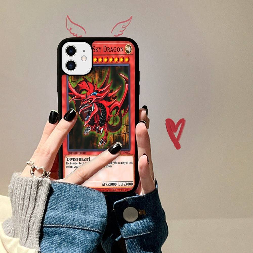 Anime Yu-Gi-Oh Phone Case For IPhone 17 16 15 14 13 Plus 12 11 Pro Max PC+TPU Cases Back Cover