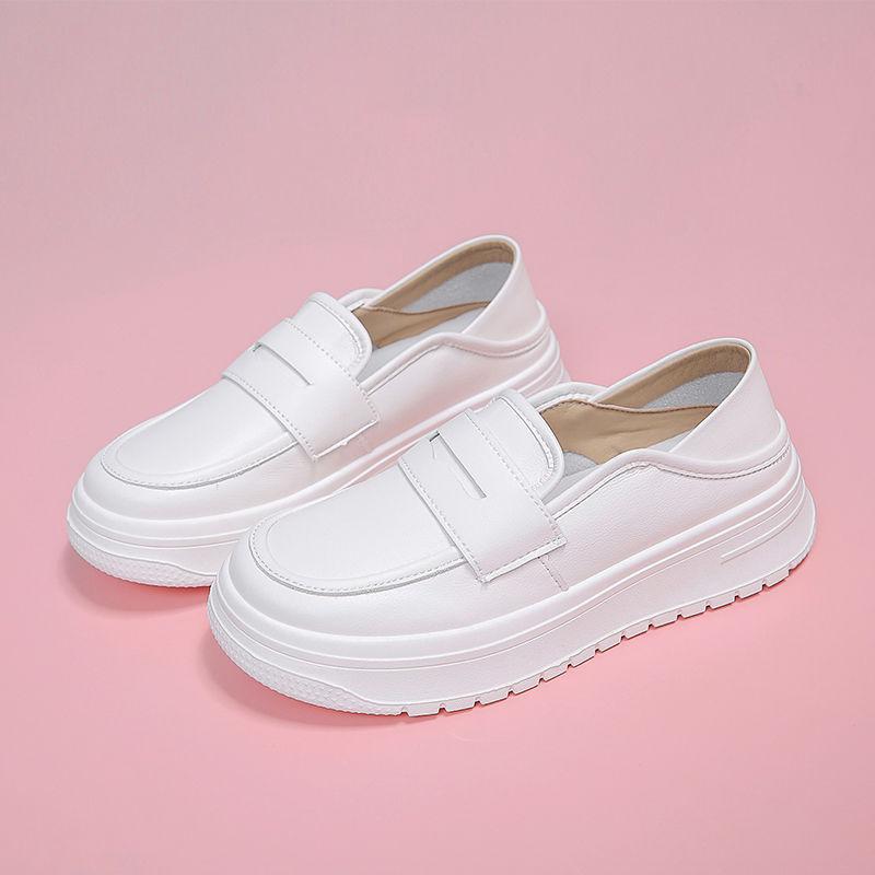 

Женская обувь для медсестер, мягкая подошва, дышащая, не устают ноги, дезодорирующая, нескользящая, на плоской подошве, белая, удобная медицинская обувь, белая обувь 40 белый