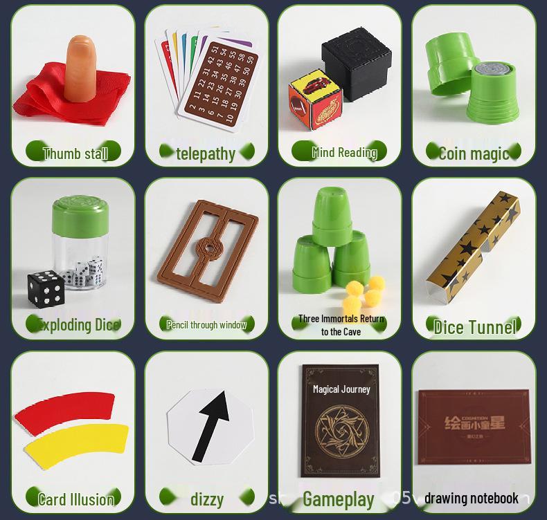 Magic Props Gift Set: Parent-Child Interactive Talent Show Toys for Kids