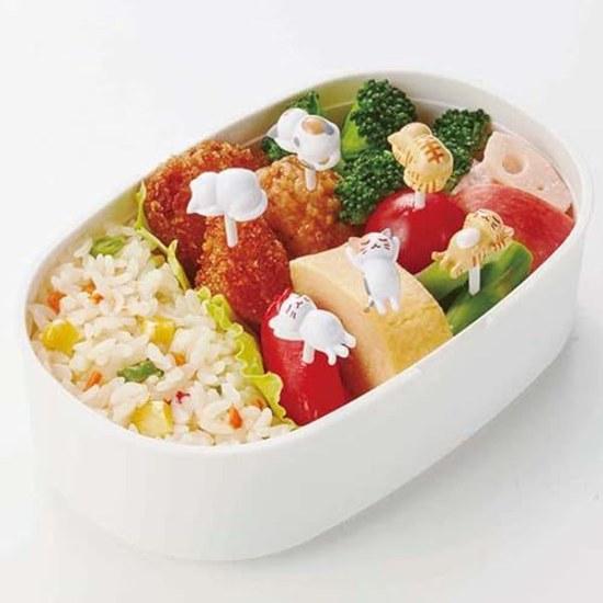 Torne Neko Pick 6 Pieces Cute Cat Design Picks Bento P-3637