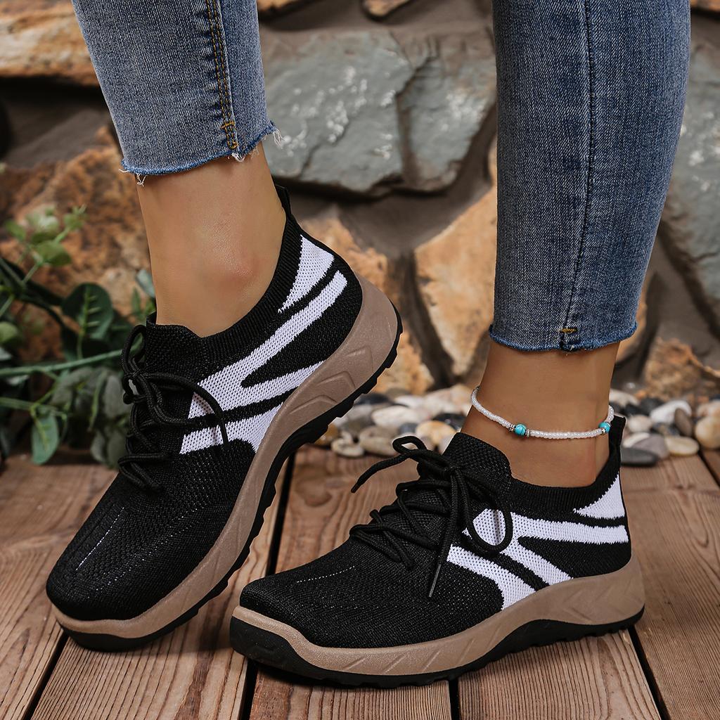 Women Sneakers 2026 New Trendy Fashionable Sports Shoes Women Breathable Soft Soled Mesh Lightweight Casual Flats Sneakers Women