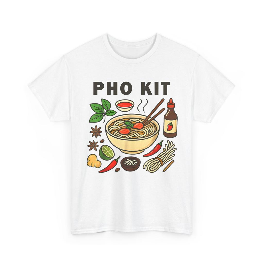 Pho Kit T-Shirt, Vietnamese Soup Lovers Vietnamese Ramen Women Men Funny Shirt