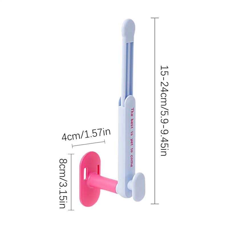 Headband Holder Headband Storage Organizer Wall Mounted Retractable Storage Rack Room Decor Towel Hanger For Hair Accessories