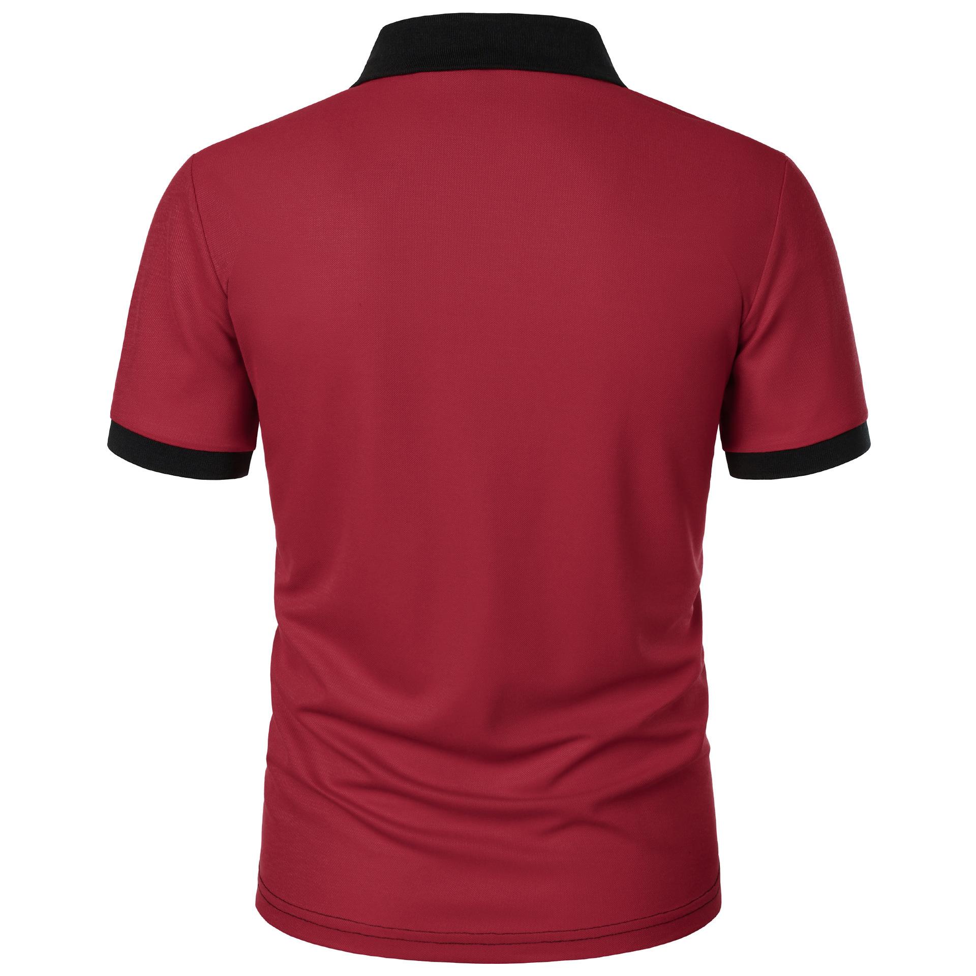 Летняя мужская рубашка поло с полосатым принтом — фото 6