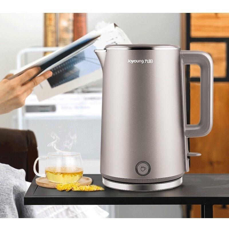Joyoung Low-Noise 1.5L Electric Kettle CN plug (adapter included)