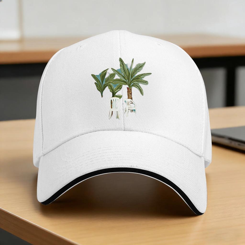 Summer Rapper BBad BBunny DTMF World Tour Baseball Cap Outdoor Gym Yk Cute Print Sun Breathable Snapback Cap