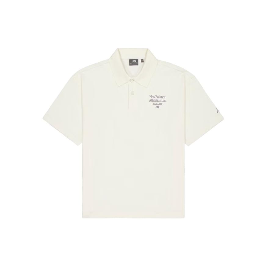 New Balance Polo Shirt Men's White NFE21021-IV