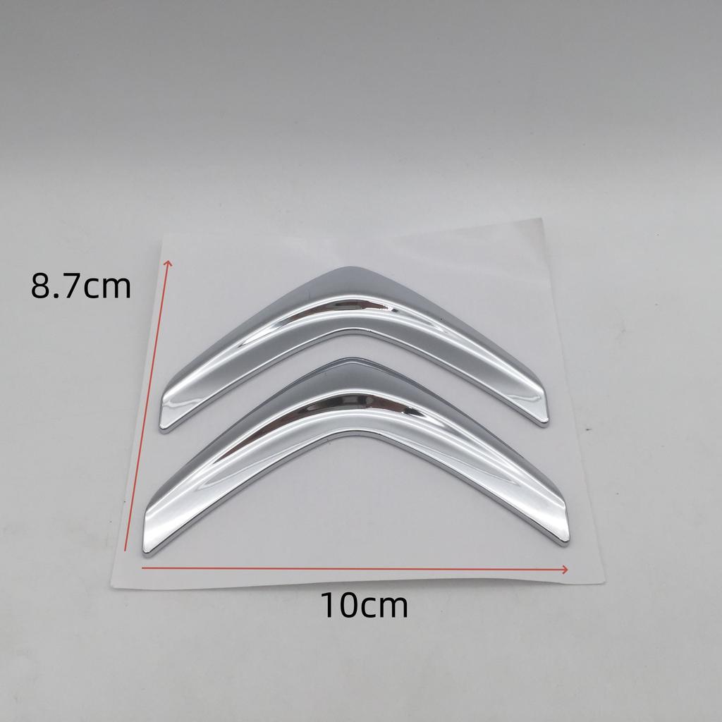 1 pezzo ABS 3D per Lettere Auto Citroen Emblema Cofano Anteriore Adesivo Cofano Badge Baule Posteriore Decalcomania Styling Accessori Auto