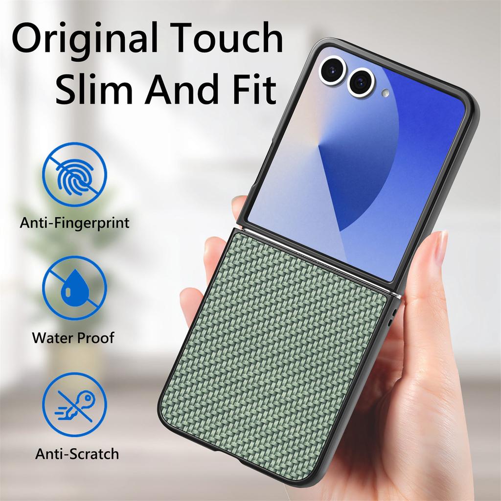 Ultra Thin Anti-Fingerprint Case for Samsung Galaxy Z Flip 8 5G 7 6 5 4 3 Flip8 Flip7 FE Flip6 Flip5 Flip4 Flip3 Phone Cover