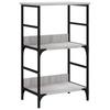 Bookshelf Gray Sonoma 50 x 33 x 82 cm Engineered Wood