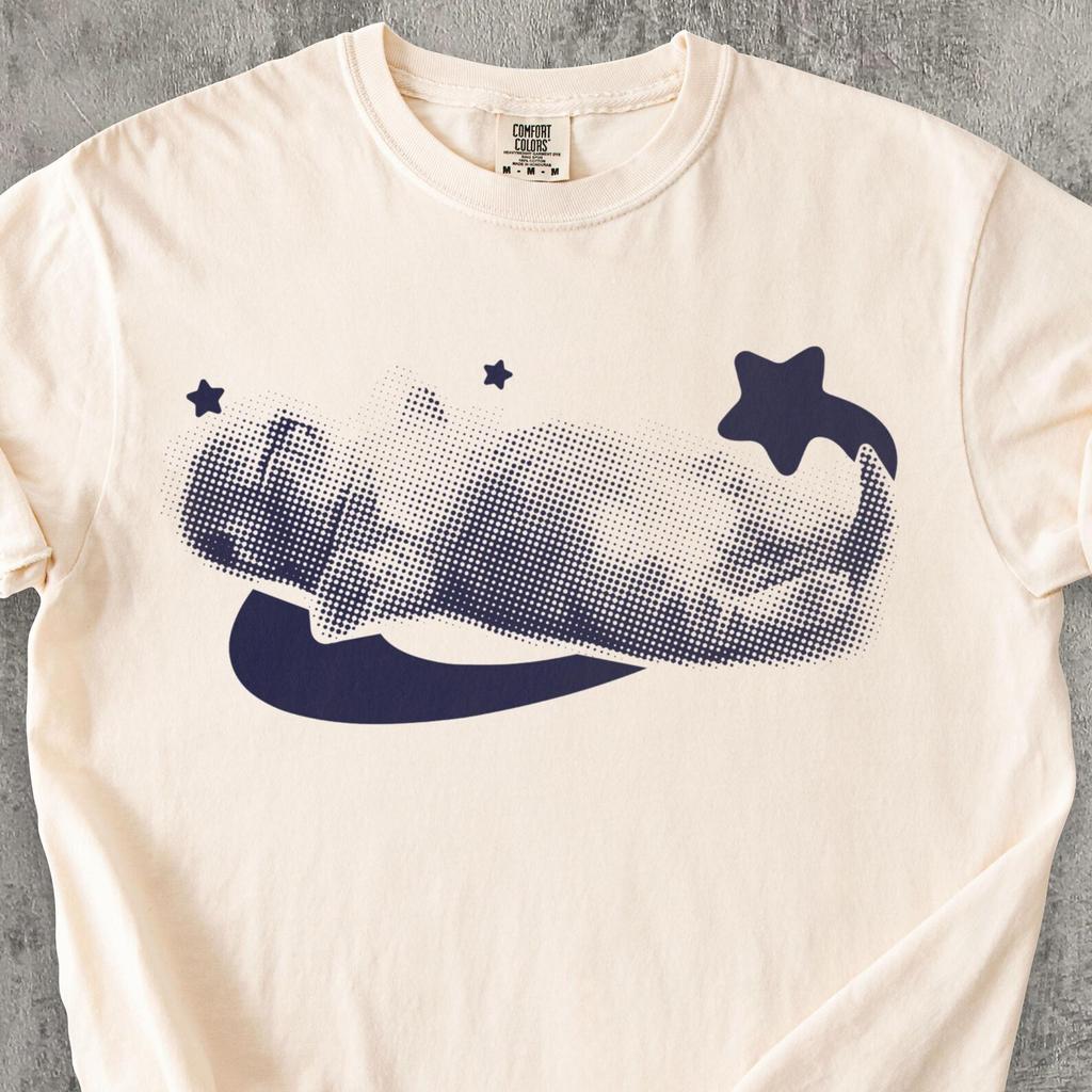 Y2k Retro Sleepy Cat T-shirt, Vintage Graphic Tee, Silly Cats Shirt, Comfort Colors Shirts, Trendy Tees, 2000s Tshirt, 90s Clothes, Gag Gift