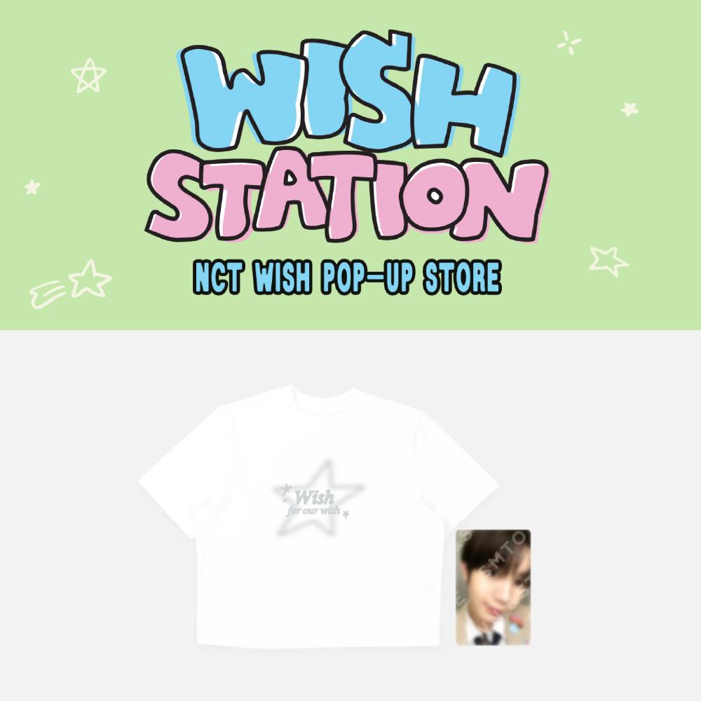 

Предзаказ NCT WISH 2024 WISH STATION Комплект укороченных футболок