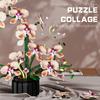 Eternal Flower Orchid Building Block Potted Plant Model, Home Decor Item, Gift for Girls for DIY Creativity, DIY Gift, Birthday/