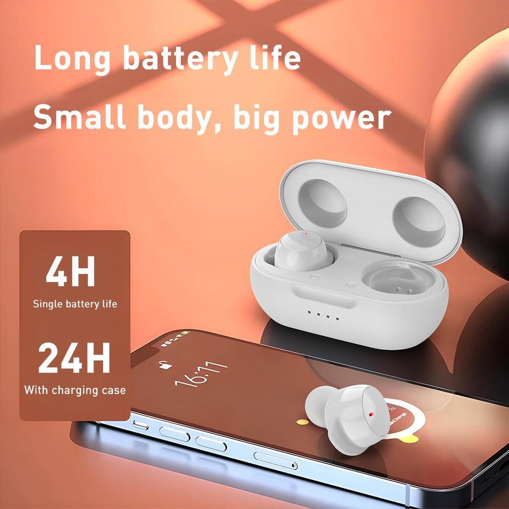 TS10 In-Ear Wireless Bluetooth Headset: Sports & Gaming, Long Battery Life