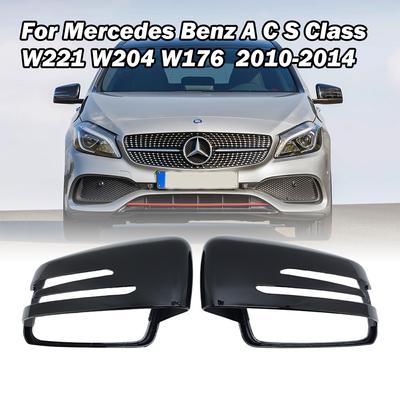 Rearview Side Mirror Covers For W204 2010 2011 2012 2013 2014 W212 W176 W221 FOR Benz A B C S CLS GLA CLA Accessories Replace