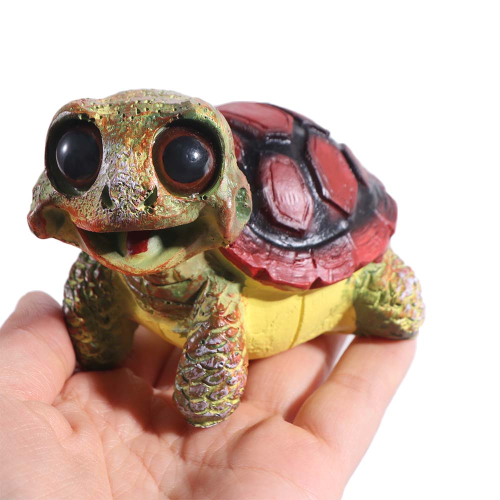 Cartoon Sea Turtle Figurine Collectible Marine Life Ornaments Children Toys