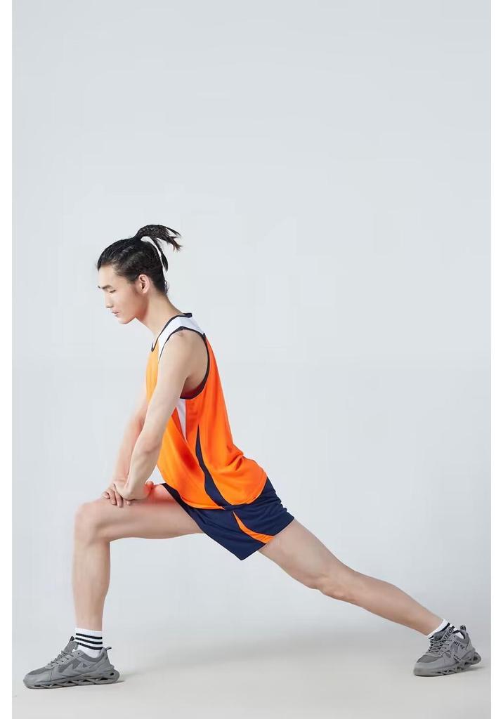 Summer Marathon Competition and Training Vest Set for Men and Women