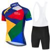 Men's Cycling Outfit Bicycle Shorts Road Bike Sports Set Mountain Cycle Jersey Breathable Summer Clothing Pro Uniform