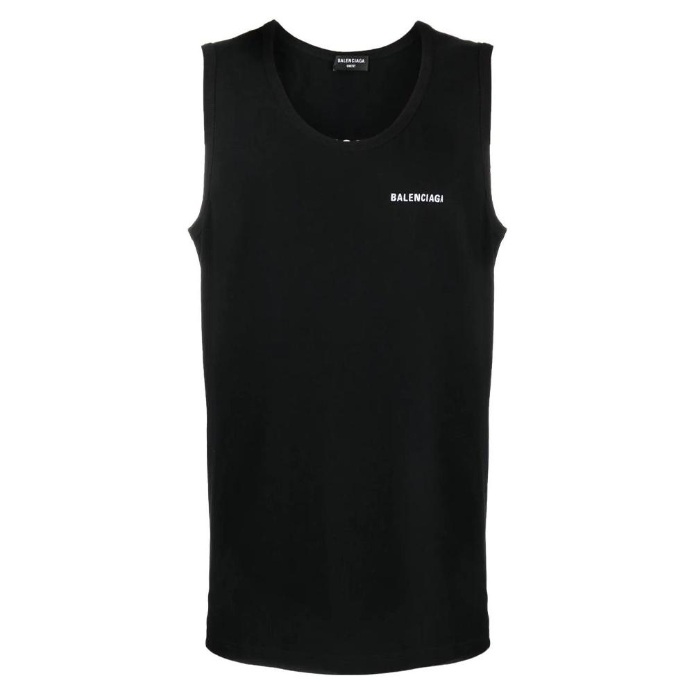 Balenciaga Loose Tank Top `Black` Men`s