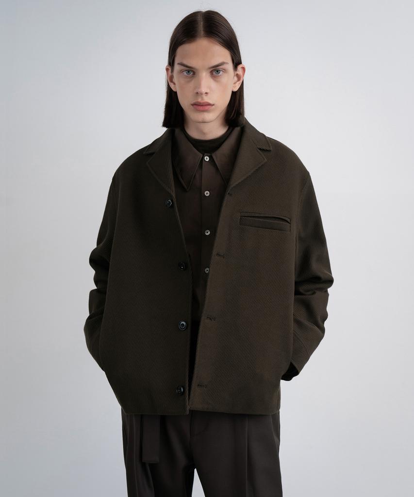 Insilence Intespra Big Twill Jacket Brown