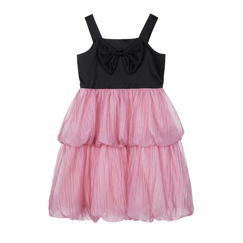 Fuluomi Girls  Bowknot Strappy Princess Dress 140