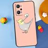 Chubby Cockatiel Parrot Bird For Realme 14 13 12 10 11 Pro Plus GT 6 6T 5 GT7 Pro C55 C51 C21Y C25S C67 C75 C53 C61 Case