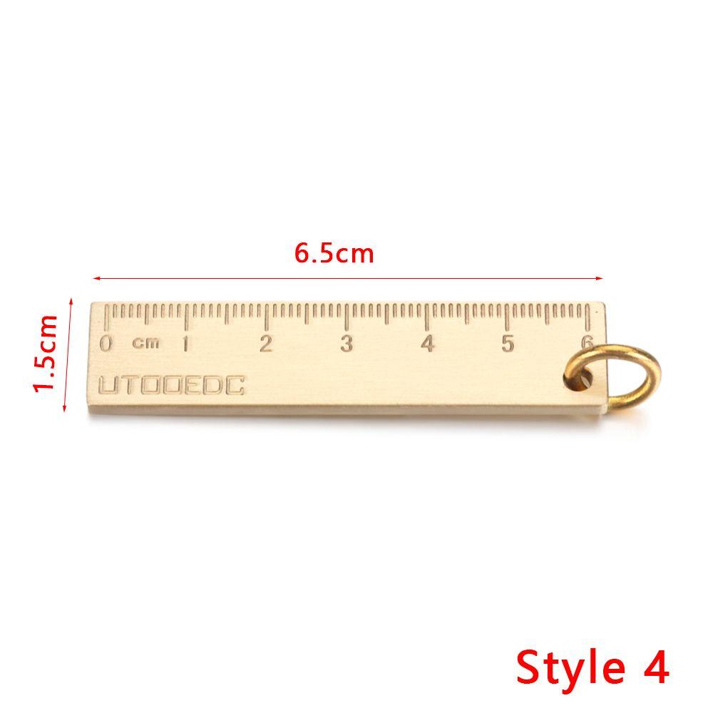 Unique Buckles DIY Craft Tools Key Ring Brass Keychain Jewelry Accessories