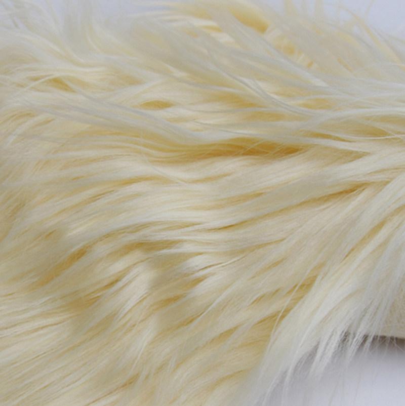 50/100cm Colorful Faux Fur Fabric Imitation Plush Cloth for Patchwork Sewing Material DIY Doll Beard Hair Chair Decorative Cover