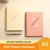 Daily Planner Reminder 2025 Planner Notebook 365 Days 2025 English Agenda Book  Unisex