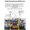 Nylon Anti-Slip Reflective Pedals Chromoly Steel Axle 14mm Lightweight for All Bikes Folding Bike Compatible