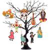 Mexican Day Of The Dead Halloween Outdoor Party Tree Branches Yard Branch Decoration Skeleton Listing