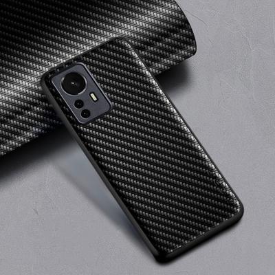 Custodia per telefono con trama in fibra di carbonio per Xiaomi Mi 12 12S Pro Ultra Lite 12X 5G Design alla moda posteriore Coque per custodia Xiaomi 12T Pro