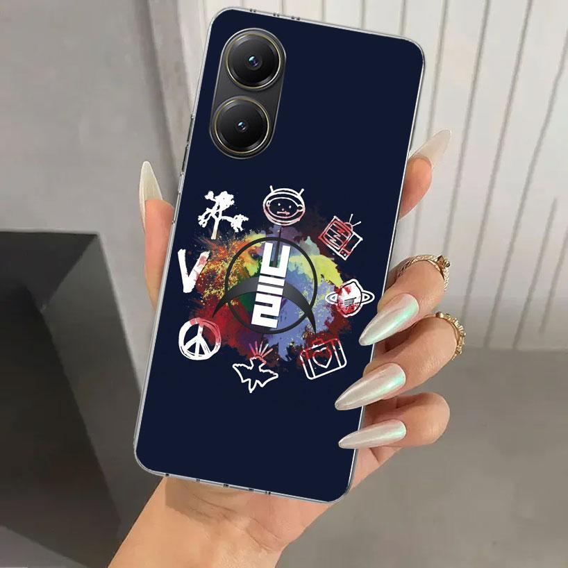 

Band U-U2 Rock Phone Case for Xiaomi Poco X5 X6 X7 Pro F7 Ultra M7 Redmi 15 15C 13 13C 12 12C 10 10A 10C 9 9A 9C 9T Shell Poco X Redmi 9