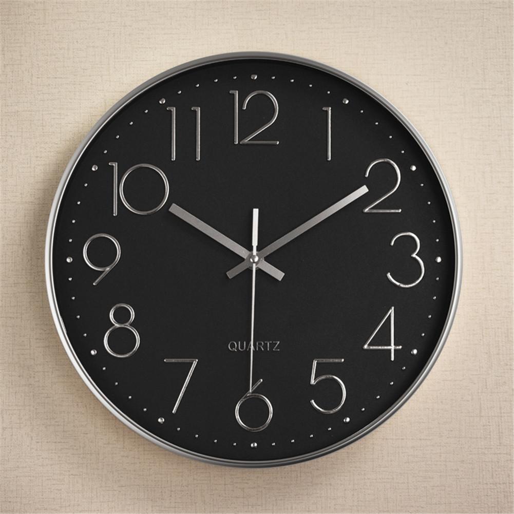 Silent Movement Wall Clock Fashion Living Room Wall Clock 12 Inch 30cm