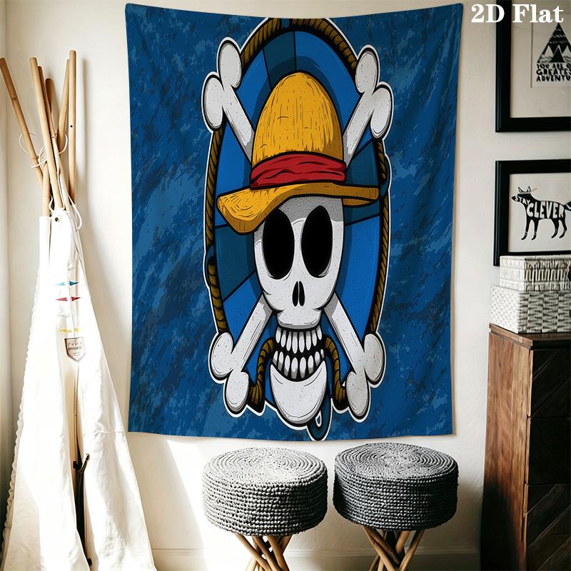 One Piece Tapestry Wall Tapestry Background Cloth Fashion Print Home Decor Soft Wall Covering Decoration