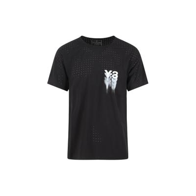 Letter And Number Print Fitted Crew Neck T-Shirt Men Tops Black IN8743