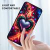 Luxurious Love Design Art Case For Samsung A41 A35 A34 A33 A32 A25 A24 A23 A21s A06 A05 A04 A03 Note 10 20 Ultra 5G Black