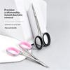 Stainless Steel Curved Tip Cuticle Scissors Dead Skin Remover Nail Art Cuticle Cutter Profession Manicure Tools Eyebrow Tools