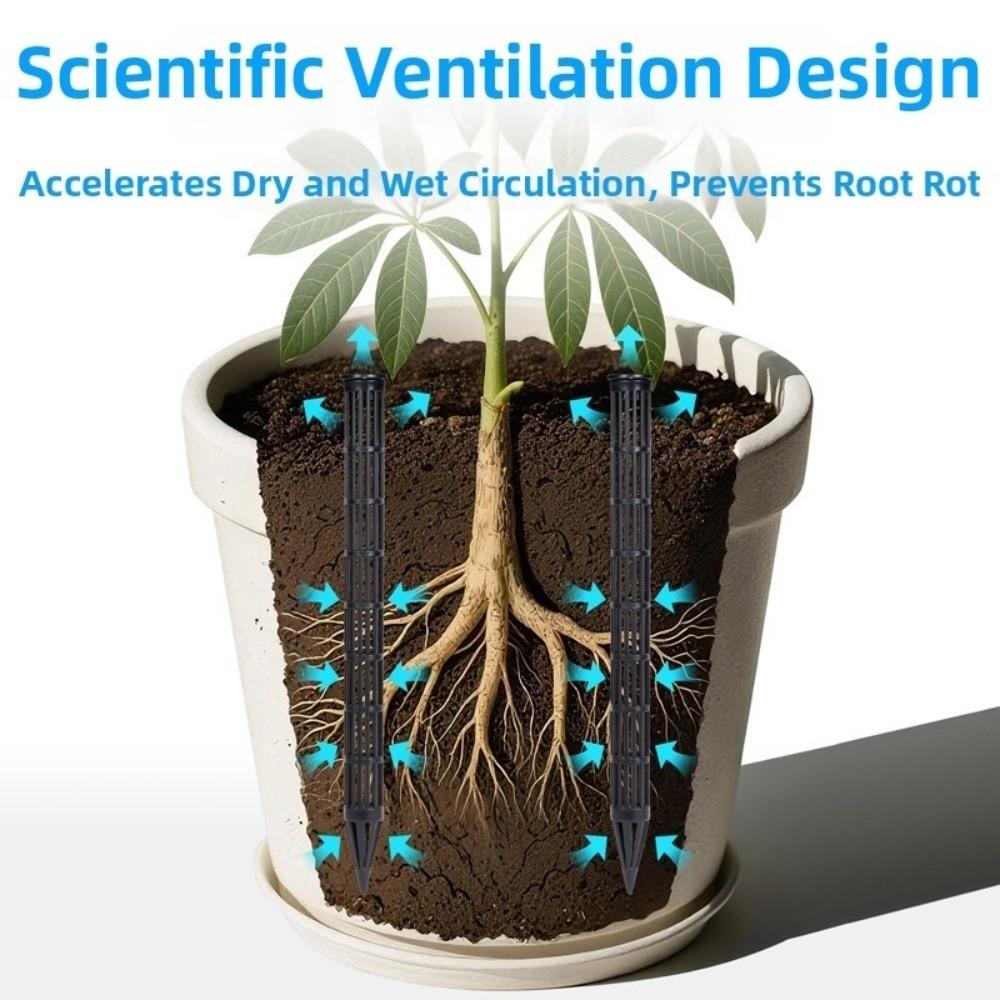 10PCS Prevent Root Rot Root Ventilation Pipes Soil Air Circulation Tubes For Bonsai Potted Plants