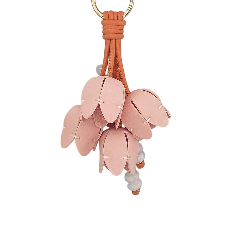 

Модный Подвеска Цветок из Искусственной Кожи Ручной Работы Брелок для Ключей Автомобиля Кожаный Брелок Модный Креативный Подвеска на Сумку Украшение для Сумки A2