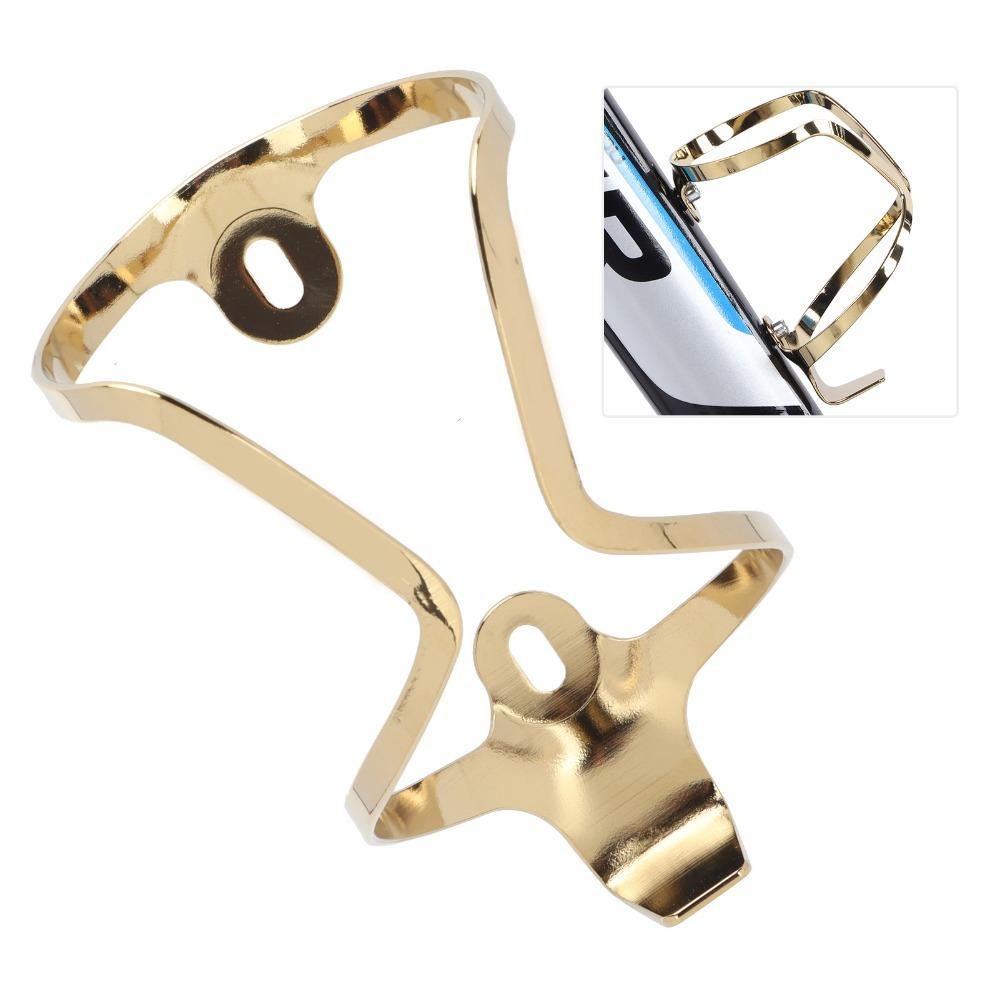 

Electroplating Bike Water Bottle Holder Lightweight Drink Water Bottle Rack Bicycle Use B