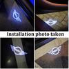 For mini DF012pcs LED Light Car Door Projector Car Welcome Light For bmw Mini Cooper Works R55 R56 R50 R53 R60 R61 F54 F55 F56 Accessories
