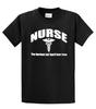 Nurse T-Shirt Nursing the Hardest Job You Will Ever Love RN LPN CNA Hospital